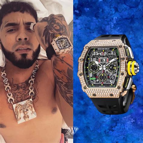 precio de reloj richard mille de anuel|reloj de anuel aa.